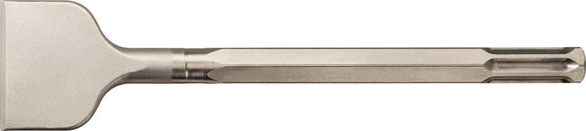 Wide flat chisel for jack hammer