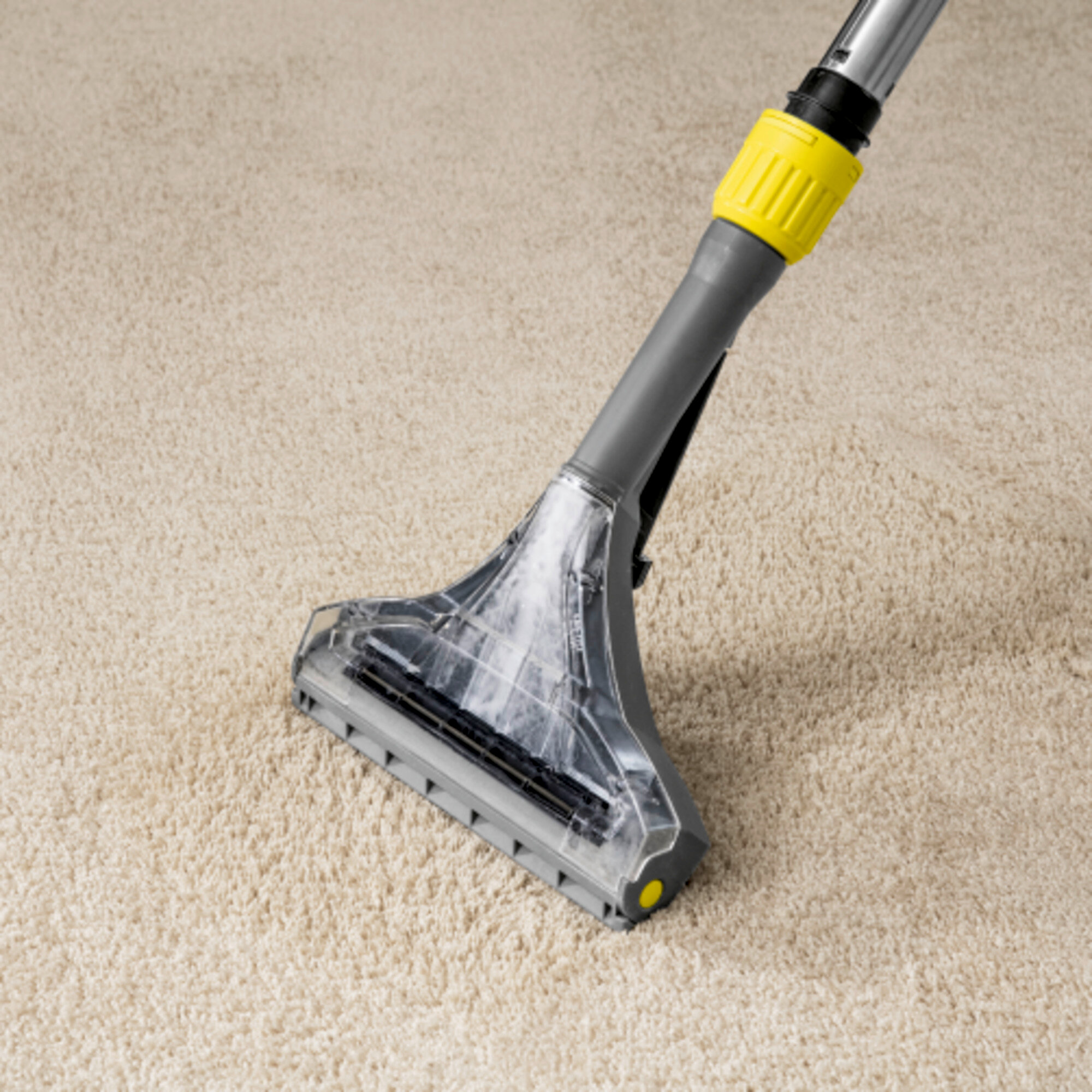 Carpet nozzle for the textile washer